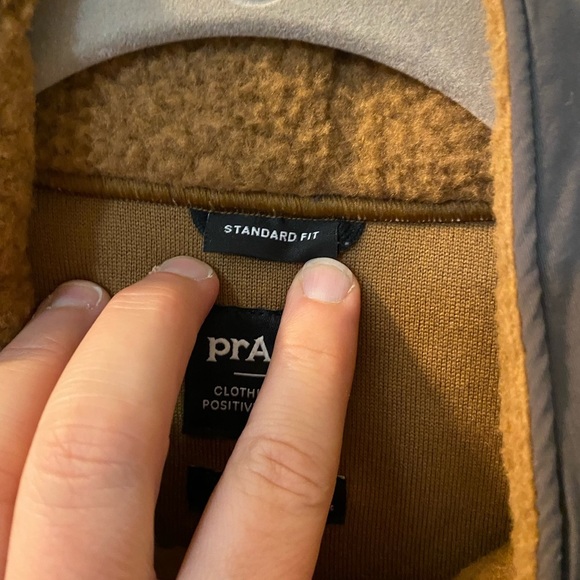 Prana Hurricane F2 unisex fleece jacket size medium. 90’s. Sepia color (brown) - Picture 4 of 10